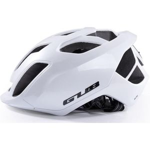 GUB SV10 PC + EPS Ademende fietshelm Cycling Helm met achterlichten (Pearl White)