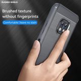 Voor Nokia XR20 Geborstelde Textuur Carbon Fiber TPU Telefoon Case (Grijs)