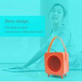 Oneder V9 Fabric Portable Wireless Bluetooth Speaker Portable Card Subwoofer Creative Gift Mini Speaker(Orange)