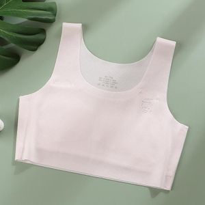 Ontwikkelingsbeha voor meisjes Big Kids dun vest No Trace-ondergoed  maat: M / 75A (ondiep poeder)