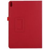 For Lenovo Tab 4 10 Plus (TB-X704) / Tab 4 10 (TB-X304) Litchi Texture Solid Color Horizontal Flip Leather Case with Holder & Pen Slot(Red)