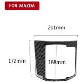 Car Carbon Fiber Gear Panel Decorative Sticker for Mazda CX-5 2017-2018  Right Drive