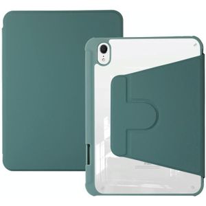 Voor iPad mini 6 acryl draaibare houder tablet lederen tas