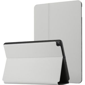 Voor Samsung Galaxy Tab A 10.1 2019 T515 / T510 Dual-vouwen Horizontale Flip Tablet Lederen Case met Houder