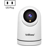 SriHome SH042 2.0MP 1080P HD AI WiFi Pan-tilt bewakingscamera (US-stekker)