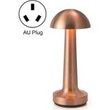 JB-TD008 Outdoor Tafellamp Creatief Opladen Restaurant Touch Table Lamp Bar Tafellamp  Specificatie: AU Plug (Rood Koper)