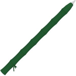Bamboo Liquid Silicone Gel Stylus Pen Beschermingskast voor Apple Pencil 1 (Dark Green)