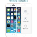 Anti-scratch 9H  Full Screen HD Tempered Glass Film for iPhone 8 Plus & 7 Plus(White)