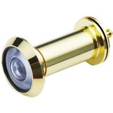 2 PCS Security Door Cat Eye HD Glass Lens 200 Degrees Wide-Angle Anti-Tiny Hotel Door Eye  Specification: 16mm Bright Gold