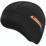 West Biking YP0201294 Summer Ice Silk Hat Riding Windproof Hood Breathable And Quick-Drying Helmet Lining Cap  Size: Free Size(Black)