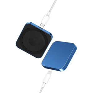 Voor iPhone / AirPods / iWatch Series 3 in 1 draagbare draadloze oplader