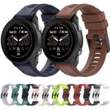 For Garmin Forerunner 945 22mm Solid Color Silicone Watch Band(Coffee Color)