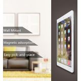 Wall-mounted iPad Magnetic Adsorption Universal Sticker Mobile Phone Wall Bracket(Blue B)