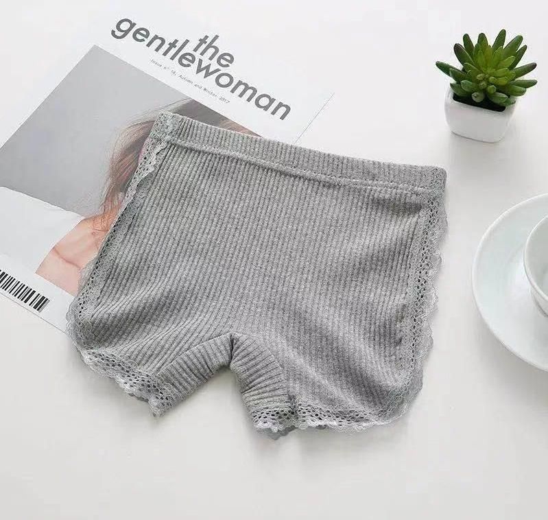 Zomer meisjes veiligheid korte broek kinderen katoenen boxershorts voorkomen geleegde shorts  maat: 160