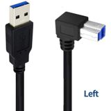 JUNSUNMAY USB 3.0 A mannelijk naar USB 3.0 B mannelijk adapterkabel snoer 0 5 m voor dockingstation  externe harde stuurprogramma's  scanner  printer en meer