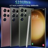 S23Ultra 5G L23A  3GB+64GB  6 7 inch scherm  Gezichtsidentificatie  Android 8.1 MTK6753 Octa Core  Netwerk: 4G (Goud)