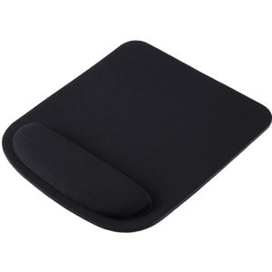 Cloth Wrist Rest Mouse Pad(Black)