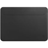 WIWU Skin Pro II 13 inch Ultra-thin PU Leather Protective Case for Macbook Air(Black)