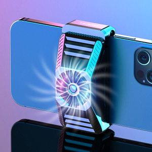 ROCK i100 Stretchable Semiconductor Cooling Mobile Phone Radiator for Phones Below 86mm Width  with Colorful Lighting