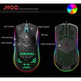 HXSJ P6+V100+J900 Keyboard Mouse Converter + One-handed Keyboard + Gaming Mouse Set