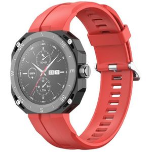 Voor Huawei Watch GT Cyber Monochrome siliconen horlogeband