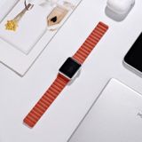 Magnetic Loop Watchband For Apple Watch Series 6 & SE & 5 & 4 44mm / 3 & 2 & 1 42mm(Red)