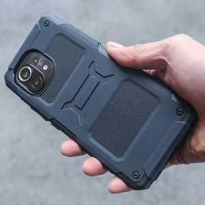 Voor Xiaomi MI 11 Fatbear Armor Shockproof Cooling Phone Case (Black)