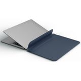 WIWU Skin Pro II 12 inch Ultra-thin PU Leather Protective Case for New Macbook(Black)
