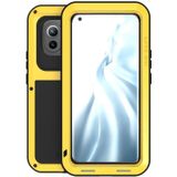 For Xiaomi Mi 11 LOVE MEI Metal Shockproof Waterproof Dustproof Protective Case without Glass(Yellow)