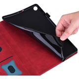 For Lenovo Tab M8 FHD TB-8505F / TB-8705X 8.0 inch Business Shockproof Horizontal Flip Leather Case with Holder & Card Slots & Photo Frame & Pen Slot(Red)