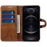 Calf Texture Buckle Horizontal Flip Leather Case with Holder & Card Slots & Wallet For iPhone 12 mini(Brown)
