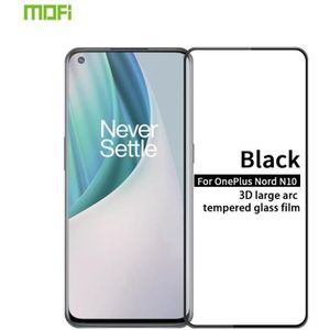 For OnePlus Nord N10 5G MOFI 9H 3D Explosion-proof Curved Screen Tempered Glass Film