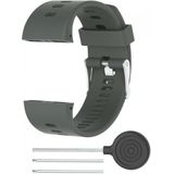 Silicone Sport Wrist Strap for POLAR V800 (Grey)