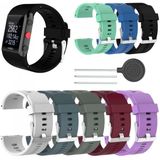 Silicone Sport Wrist Strap for POLAR V800 (Grey)