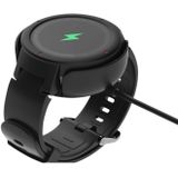 1m Portable Smart Watch Cradle Charger USB Charging Cable for Amazfit A1801(Black)