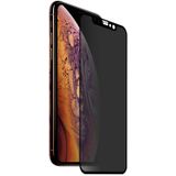 ENKAY Hat-Prince 0.26mm 9H 2.5D Privacy Anti-glare Full Screen Tempered Glass Film for iPhone XS Max