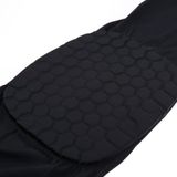 1 PC Beehive Shaped Sports Collision-resistant Lycra Elastic Knee Support Guard  Long Version  Size: XL(Black)