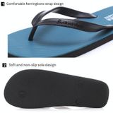 Herenpantoffels Student Flat Casual antislip-slippers  maat: 44-45 (zonneschijn-marineblauw)