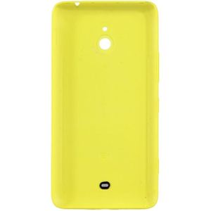 Original Housing Battery Back Cover + Side Button for Nokia Lumia 1320(Yellow)