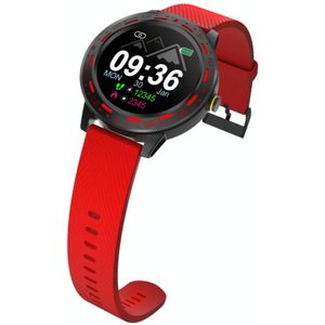 S18 1.3 inch TFT Screen IP67 Waterproof Smart Watch Bracelet  Support Sleep Monitor / Heart Rate Monitor / Blood Pressure Monitoring(Red)