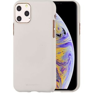 GOOSPERY SOFE FEELING TPU Shockproof and Scratch Case for iPhone 11 Pro Max(Stone)