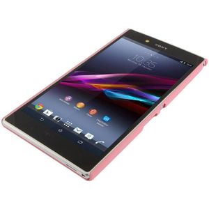 Sony Xperia Z Ultra / XL39h krasbestendig Kunststof back cover Hoesje (roze)