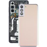 Batterij Achterkant met Camera Lens Cover voor Samsung Galaxy S21 + 5G (Goud)