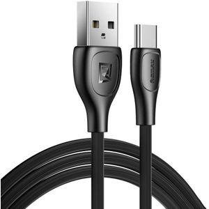 Remax RC-160a 2.1A Type-C / USB-C Lesu Pro Series Charging Data Cable  Length: 1m (Black)
