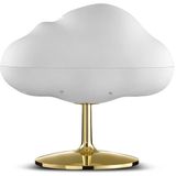 270 ml Cloud Aroma Diffuser Luchtbevochtiger USB Tafellamp (Gouden Bodem)