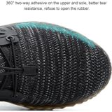 Jiefu Flying Knitted Air Permeable Isolerende stalen kop Anti Smashing Schoenen Anti Piercing Safety Labor Protection Schoenen (Kleur: Blauwe maat:46)