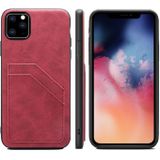 Kaartslots Volledige dekking PU+TPU -telefoonhoesje voor iPhone 11 Pro Max