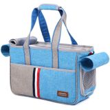 DODOPET Outdoor Portable Oxford Cloth Cat Dog Pet Carrier Bag Handbag Shoulder Bag  Size: 29 x 20 x 51cm (Sky Blue)
