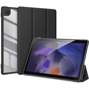 For Samsung Galaxy Tab A8 2021 SM-X205 / SM-X200 DUX DUCIS TOBY Series Shockproof Horizontal Flip Phone Case(Black)