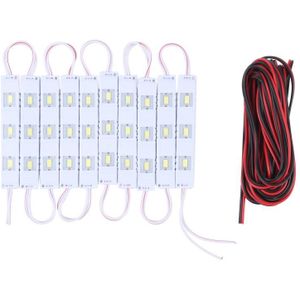 30leds 5630 SMD LED-modules wit licht waterdicht decoratief licht  5 m kabellengte  DC 12V